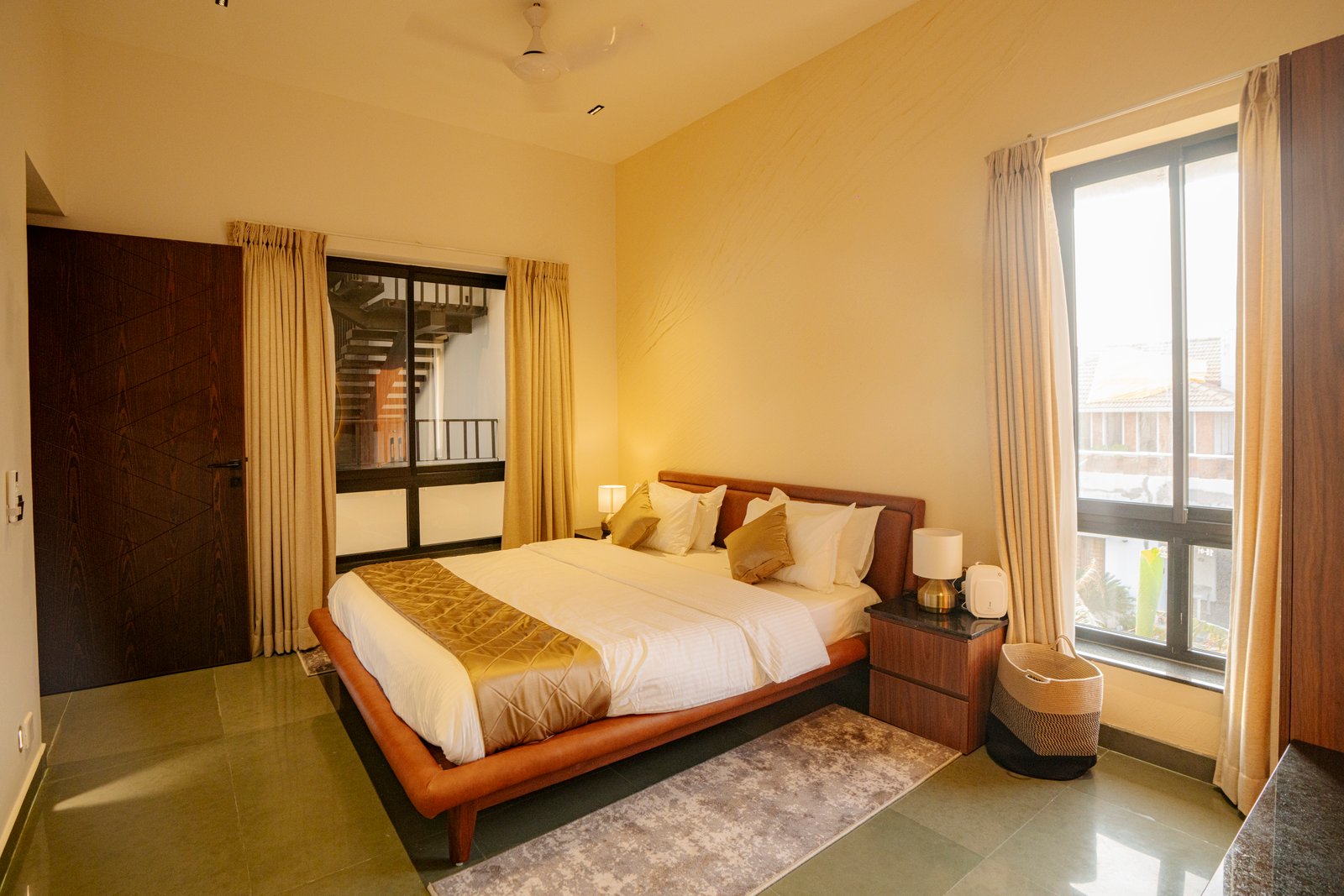 Luxury suite with ocean panorama