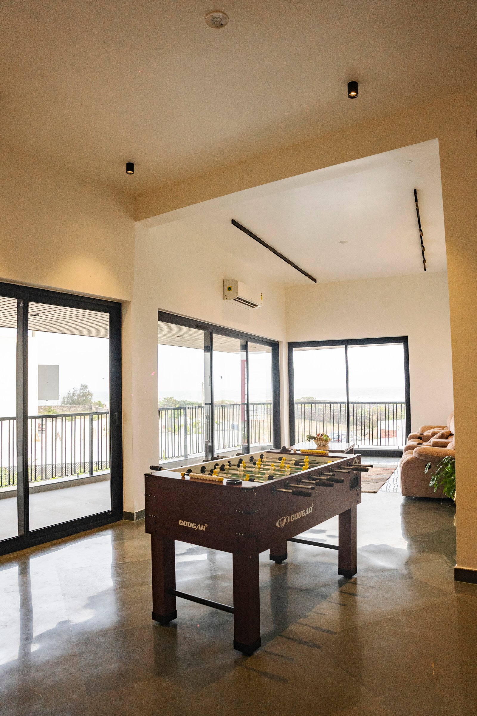 Luxury suite with ocean panorama