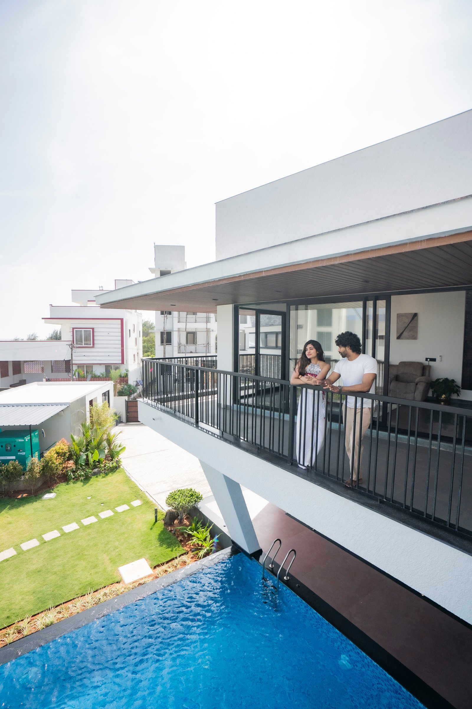Luxury suite with ocean panorama