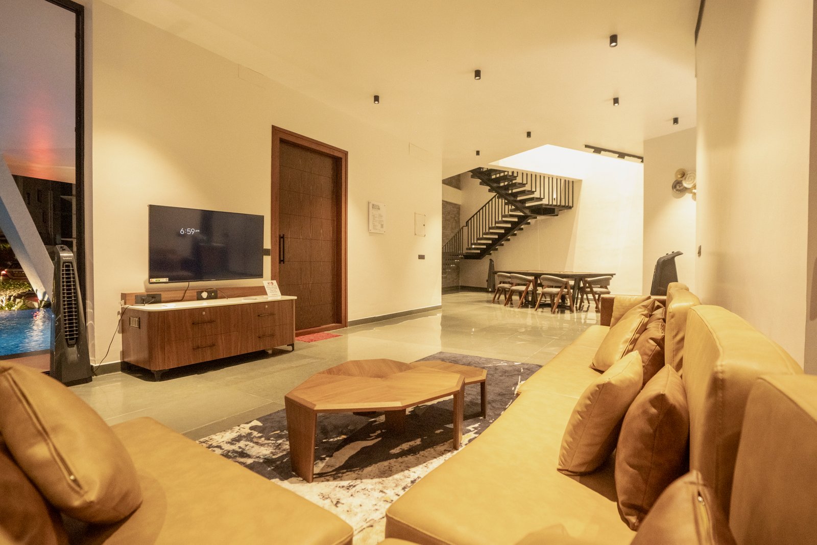 Private plunge pool terrace